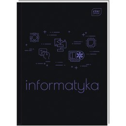 Brulion INFORMATYKA A5 80k. 70g krata Interdruk