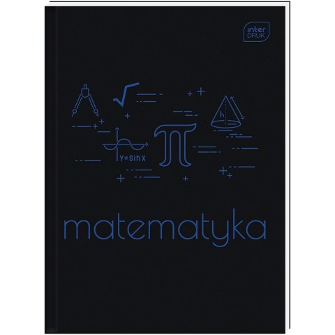 Brulion MATEMATYKA A5 80k. 70g krata Interdruk
