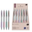 Długopis żelowy PASTEL ACADEMY automatyczny SILKY z gripem wkład niebieski 0,7mm Interdruk (żelowy)