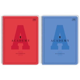 Kołozeszyt (kołonotatnik) Hybrid Academy 90g A5+ 80k. 90g krata Interdruk