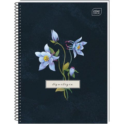 Kołozeszyt (kołonotatnik) Hybrid Fiori A6 80k. 70g krata Interdruk