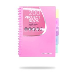 Kołozeszyt (kołonotatnik) B5 CoolPack Powder pink krata Patio (78768CP)