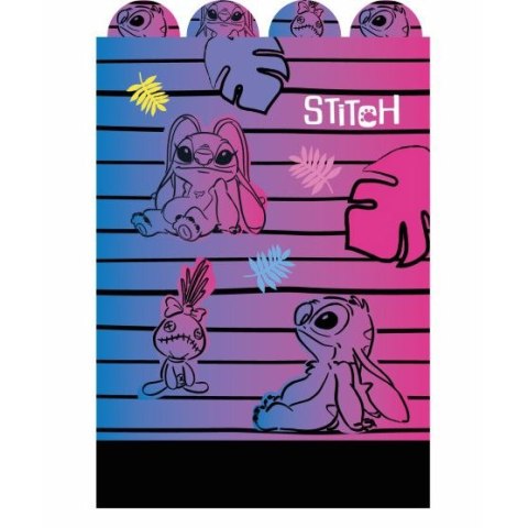 Kołobrulion Stitch z głowkami A5 100k. krata Patio (91750PTR)