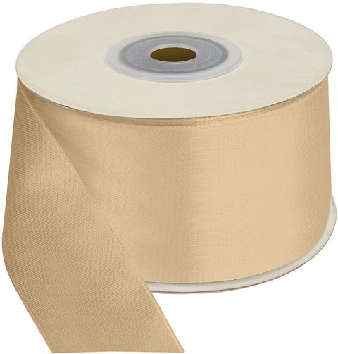 Wstążka Craft-Fun Series satynowa 38x25 [mm x m] brzoskwiniowy Titanum (38/25/075)