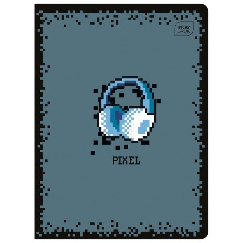 Zeszyt A5 16k. 70g linia kolor Interdruk