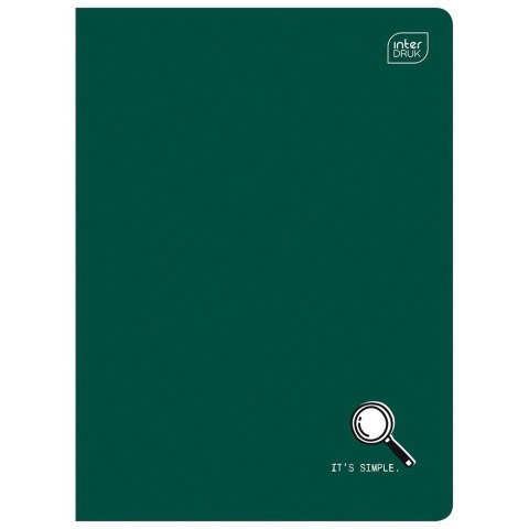 Zeszyt A5 16k. 70g trzy linie Interdruk