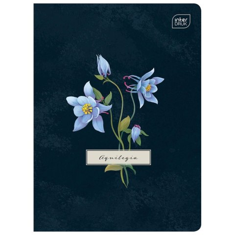 Zeszyt HYBRID FLORI A5 80k. 70g krata Interdruk
