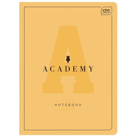 Zeszyt Hybrid Academy 90g A5 32k. 90g krata Interdruk