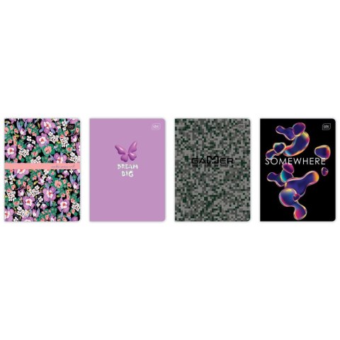 Zeszyt MAT+UV A5 60k. 70g linia Interdruk