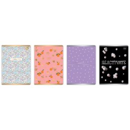 Zeszyt METALIC A5 60k. 70g linia Interdruk