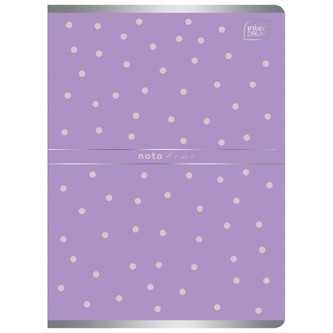 Zeszyt METALIC A5 60k. 70g linia Interdruk