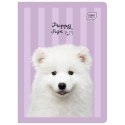 Zeszyt PUPPY SIGN A5 32k. 70g linia kolor Interdruk