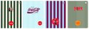 Zeszyt SOFT TOUCH COCA COLA A5 80k. 70g krata Interdruk