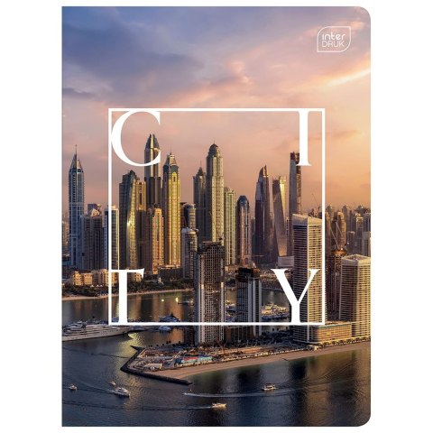 Zeszyt TRAVEL A5 60k. 70g krata Interdruk