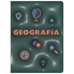 Zeszyt tematyczny HYBRID GEOGRAFIA A5 60k. 70g krata Interdruk (+pigułka wiedzy)