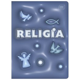 Zeszyt tematyczny HYBRID religia A5 60k. 70g krata Interdruk (+pigułka wiedzy)