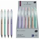 Długopis olejowy ACADEMY LIGHT Pastel wkład niebieski 0,7mm Interdruk