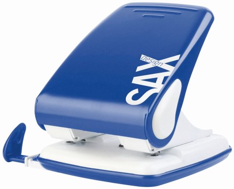 Dziurkacz Design 518 Paperbox niebieski 40k (ISAXD518-01) Sax