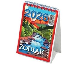 Kalendarz biurkowy MINI ZODIAK stojący 85mm x 120mm Wydawnictwo Telegraph
