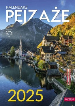 Kalendarz ścienny A4 PEJZAŻE A4 Press (5904830713459)