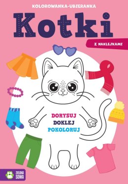 Książeczka edukacyjna Kotki Zielona Sowa