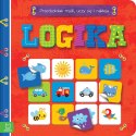 Książka dla dzieci lOGIKA. PRZEDSZKOLAK MYŚLI, UCZY SIĘ I NAKLEJA