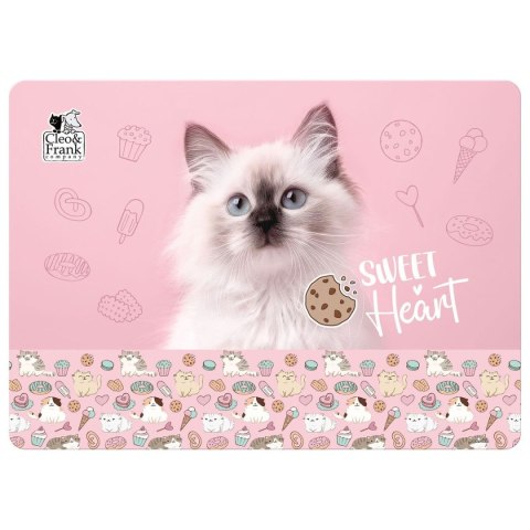 Podkład na biurko Cleo i Frank mix nadruk PVC PCW Derform (PLACF45)