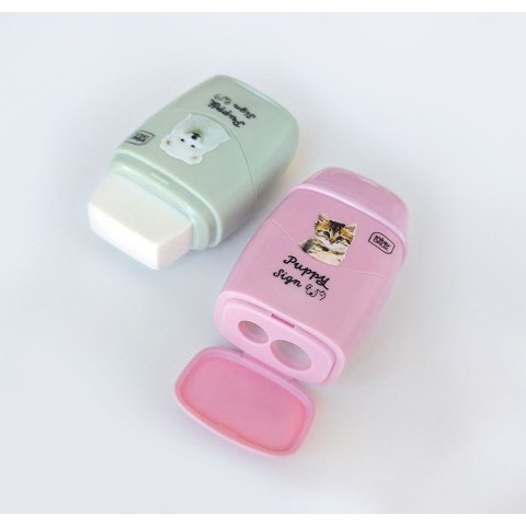 Temperówka PUPPY SIGN podwójna mix Interdruk