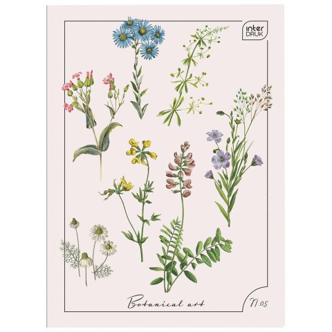 Zeszyt A4 96k. 70g krata Interdruk (mix)