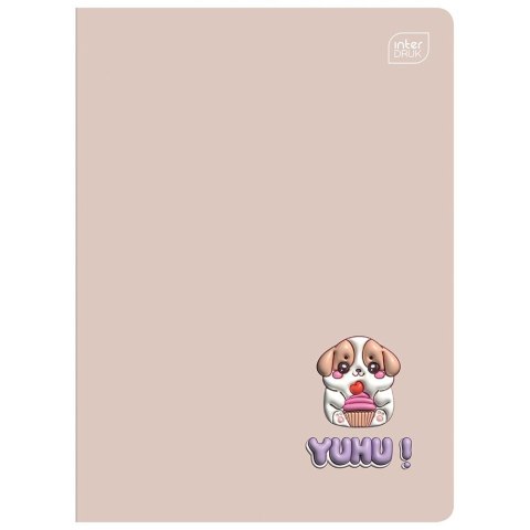 Zeszyt yuhu A5 32k. 70g krata Interdruk