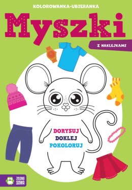 Książeczka edukacyjna Myszki Zielona Sowa