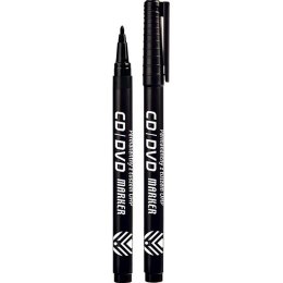 Marker do cd wkład czarny 1mm Tetis (KM111-V)