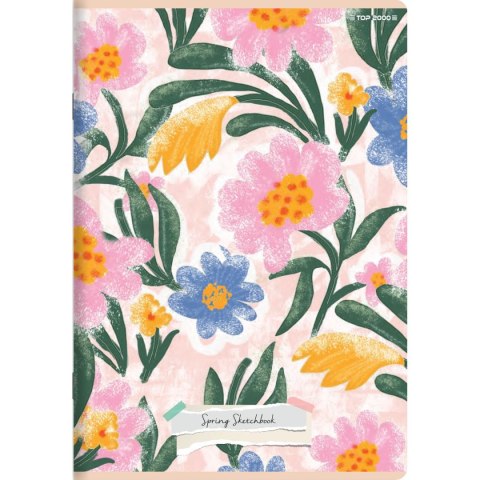 Zeszyt A5 DINO/SPRING 32k. 70g krata Top 2000 (400169404)