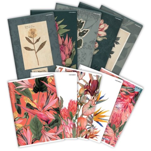 Zeszyt FLOWERS A5 60k. 70g linia Top 2000 (400169420)