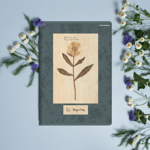 Zeszyt FLOWERS A5 60k. 70g linia Top 2000 (400169420)