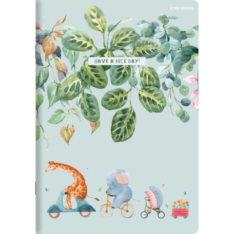 Zeszyt megamix A5 16k. 70g podwójna linia kolor Top 2000 (400168845)