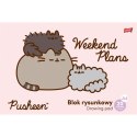 Blok rysunkowy Pusheen A4 biały 20k Unipap