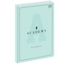 Brulion A4 ACADEMY pastel 96k. 70g linia Interdruk (BRA4=ACADEP)
