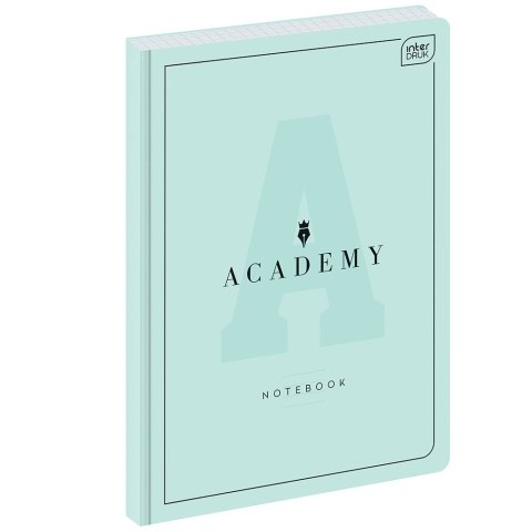 Brulion A4 ACADEMY pastel 96k. 70g linia Interdruk (BRA4=ACADEP)