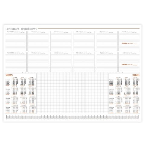 Kalendarz biurkowy 470mm x 370mm Lucrum (BF4)