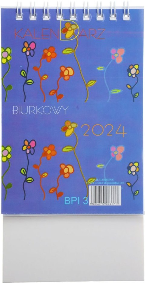Kalendarz biurkowy biurkowe 90mm x 130mm Darrieus