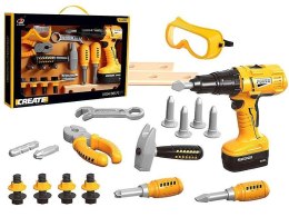 Narzędzia zestaw, wiertarka na baterie Adar (622586)
