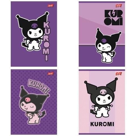 Zeszyt A5 Kuromi aminowany 32k. 70g linia podwójna Unipap