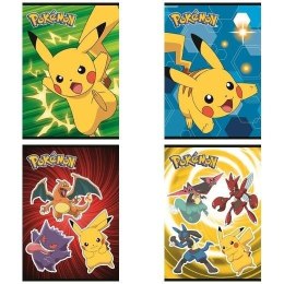 Zeszyt Pokemon A5 16k. 70g krata Unipap
