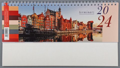 Kalendarz biurkowy 1/2 A4 105mm x 297mm Michalczyk i Prokop (T-100-2 01-12)