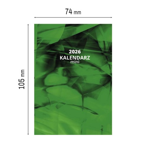 Kalendarz książkowy (terminarz) MINI A7 Press (5904830713251)