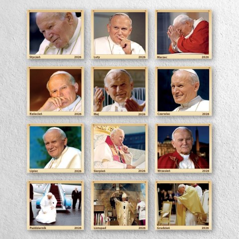 Kalendarz ścienny 16 stron wieloplanszowy A4 Press