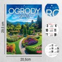 Kalendarz ścienny A4 OGRODY A4 Press (5904830713411)