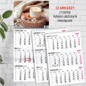 Kalendarz ścienny KAWA 310mm x 790mm Press