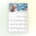 Kalendarz ścienny na lodówkę z magnesem 137mm x 210mm Press (MILUSIŃSCY)